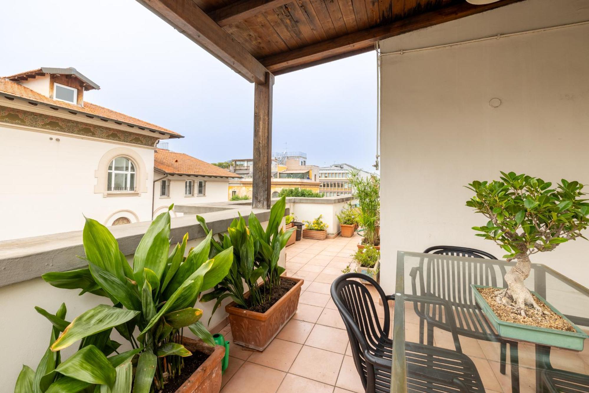 Appartamento Elegant Penthouse With Terrace Roma